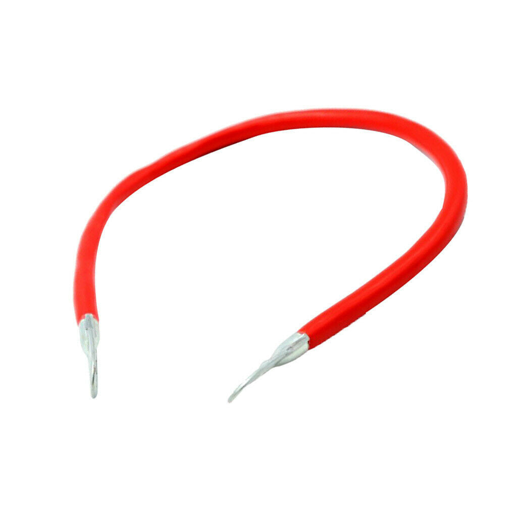 2Pcs 5AWG Battery Cable Wire Battery Power Inverter Cables for Marine Red