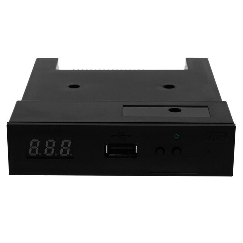 Version Sfr1M44-U100K Black 3.5 Inch 1.44Mb Usb Ssd Floppy Drive Emulator For X7