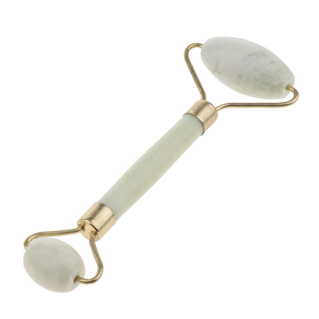 1 Piece Natural Jade Stone Facial  Roller Massager for Men Women Kids Care