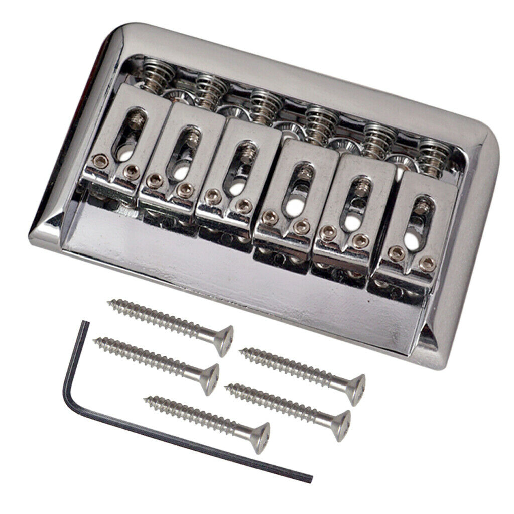 76.5mm Hardness Saddle Fixed Bridge with Key for Guitar