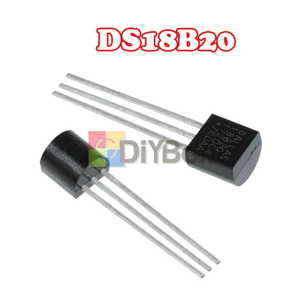 10PCS 3Pins DALLAS DS18B20 18B20 TO-92 TO92 Thermometer Temperature Sensor