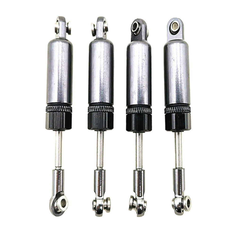 4Pcs RC Rock Crawler Car Shock Absorber Damper for WPL C14 C24 DIY Upgrade Parts