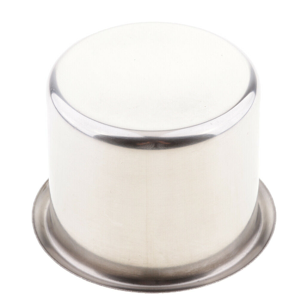 Chrome Polished Cup Drink Holder for Boat RV Game Table Trailer 68x55mm