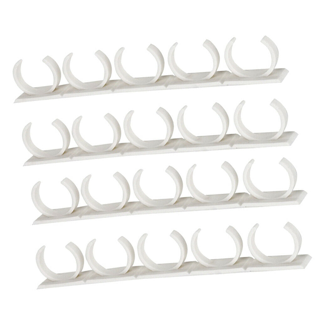 Adhesive Kitchen Spice Racks Strips Grip for 40 Spice Jars Kitchen Oragnizer