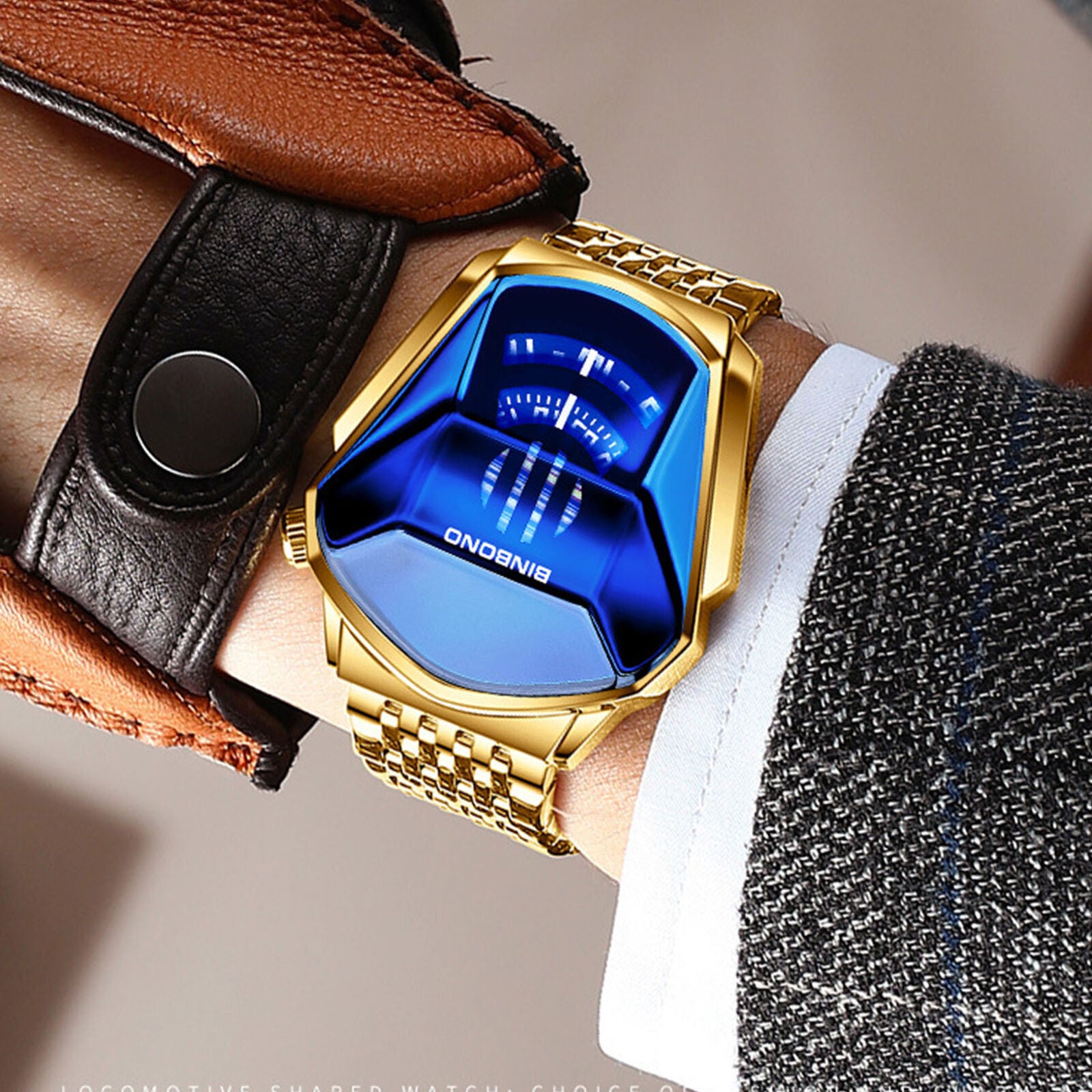 Watch Diamond Style Quartz Watch Waterproof High-End Stainless Strap