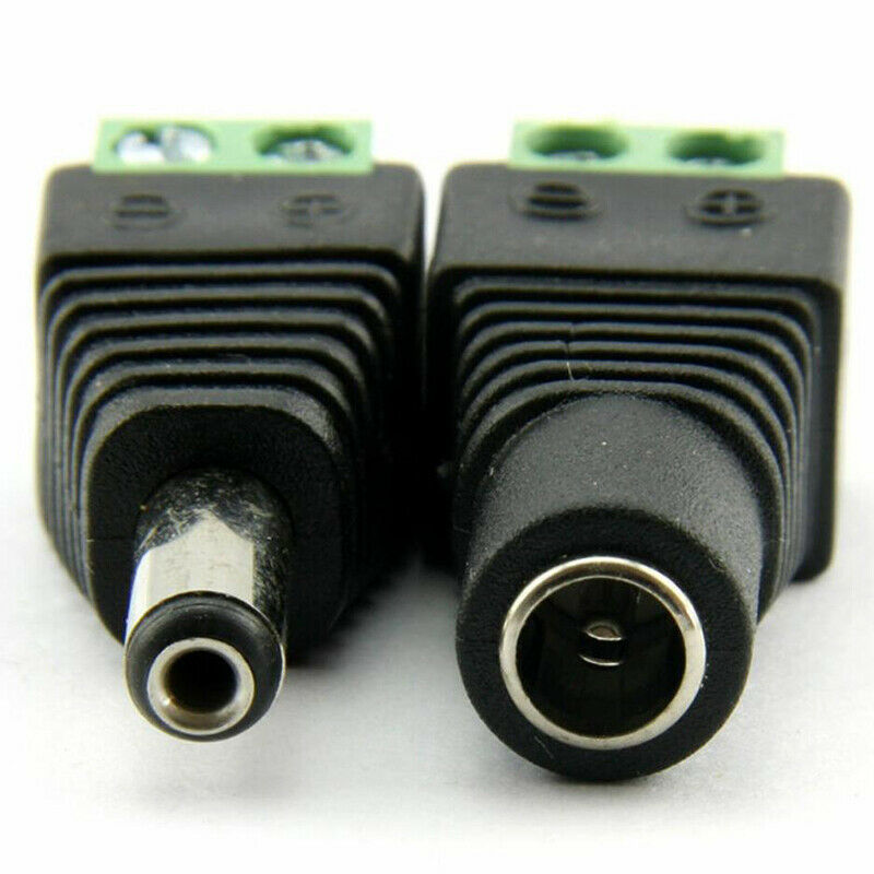 12V 10X DC Power Supply Plug Adapter Connector for 5050 3528 LED Strip Li.l8