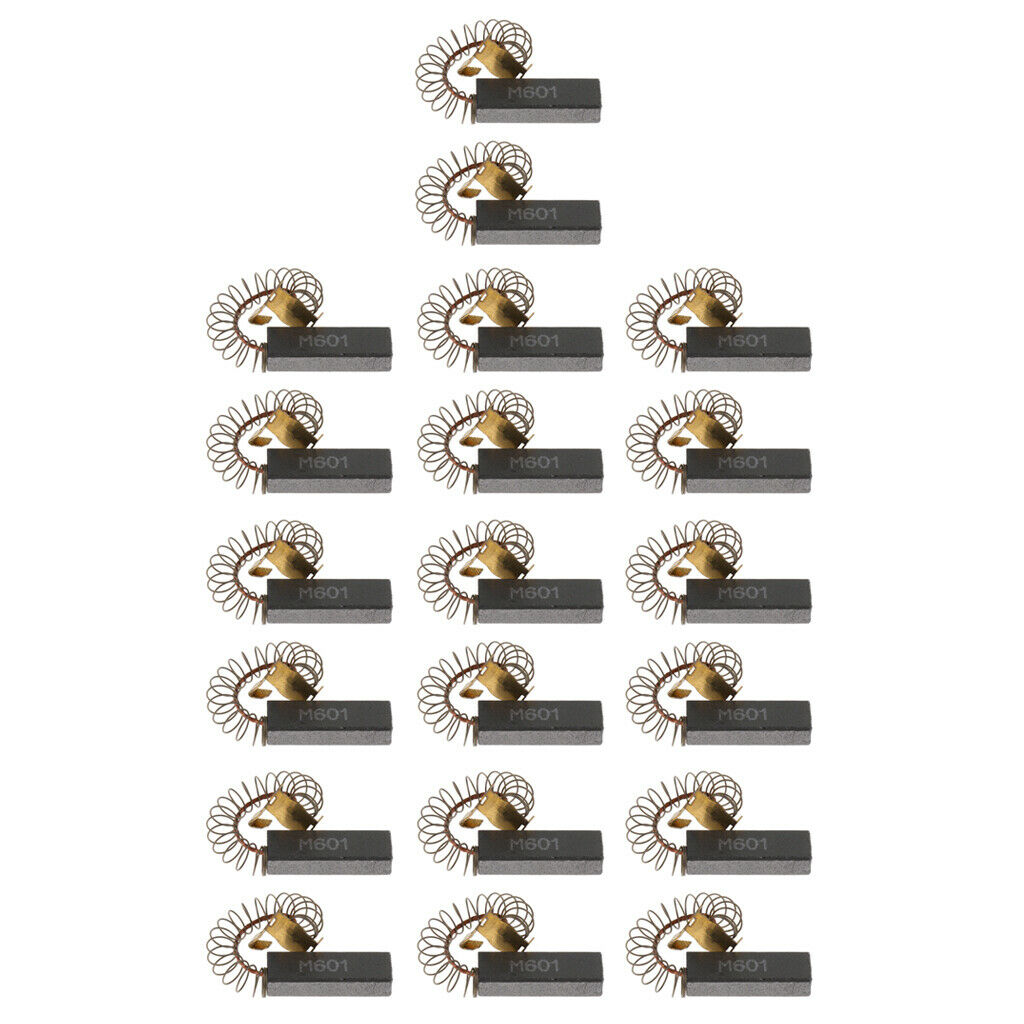 Set of 20 Replacement Motors Carbon Brushes for Pet Hair Dryer Hair Dryer
