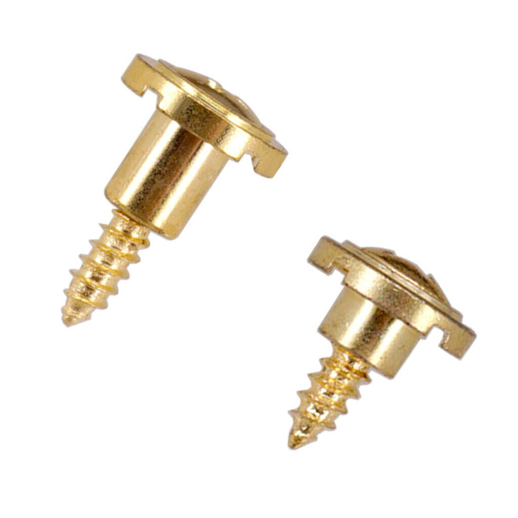 Golden Round String Tree Guide + Screws Set for  Guitar Accessory
