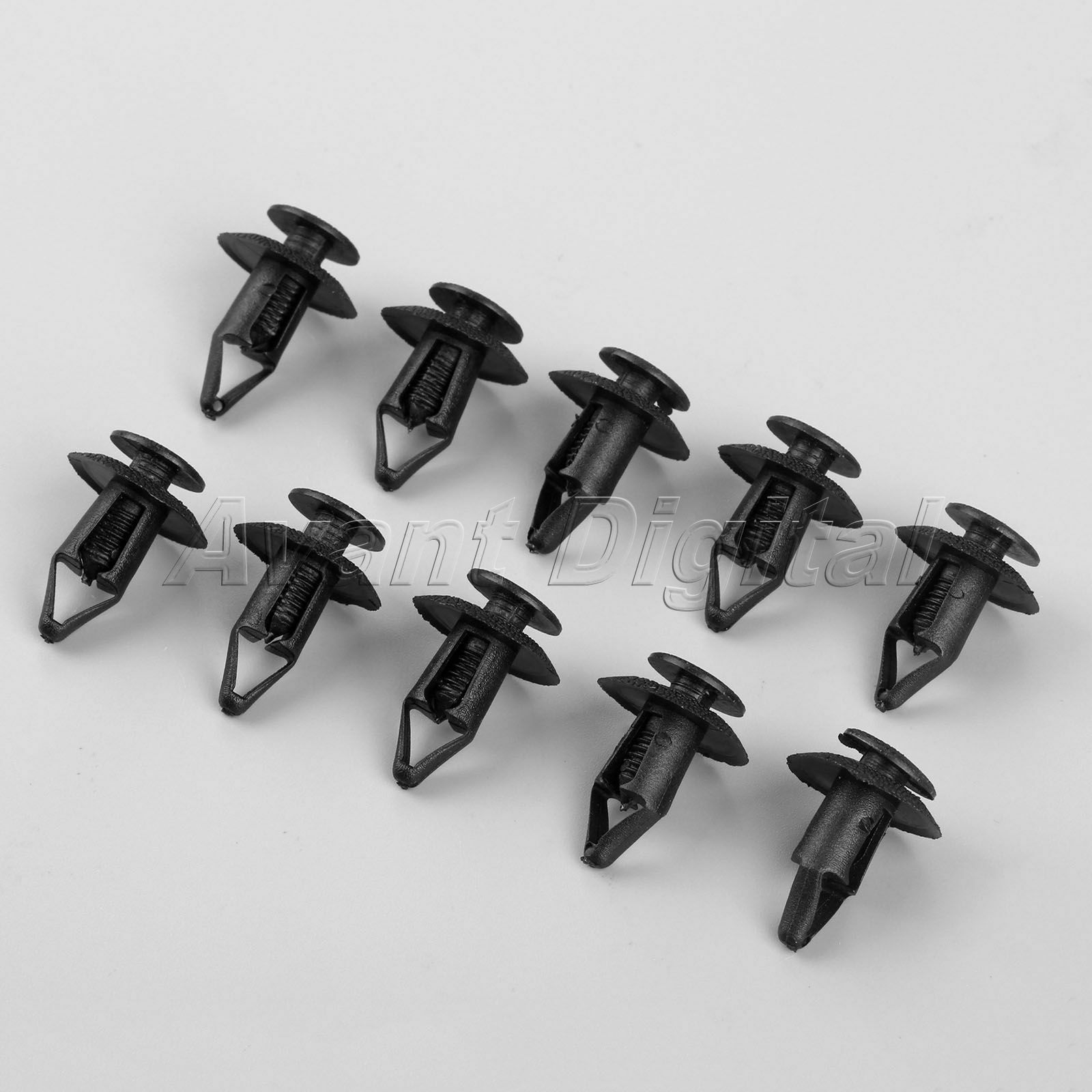 50pcs Clip Rivet Fastener Mud Flaps Fender Push clips 8mm NA01-56-145 Plastic