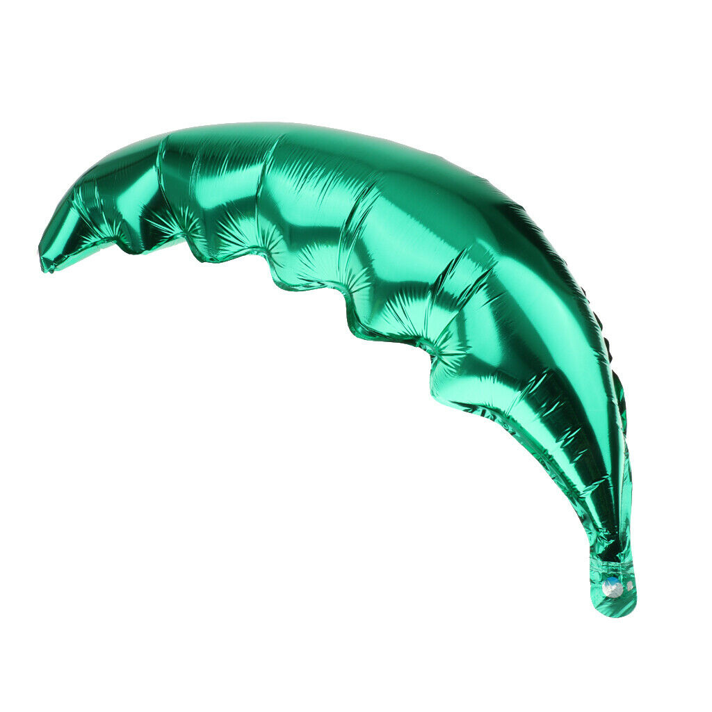6Pcs Palm Tree Leaves Balloon,Party Decoration Compatible Wedding Birthday Baby