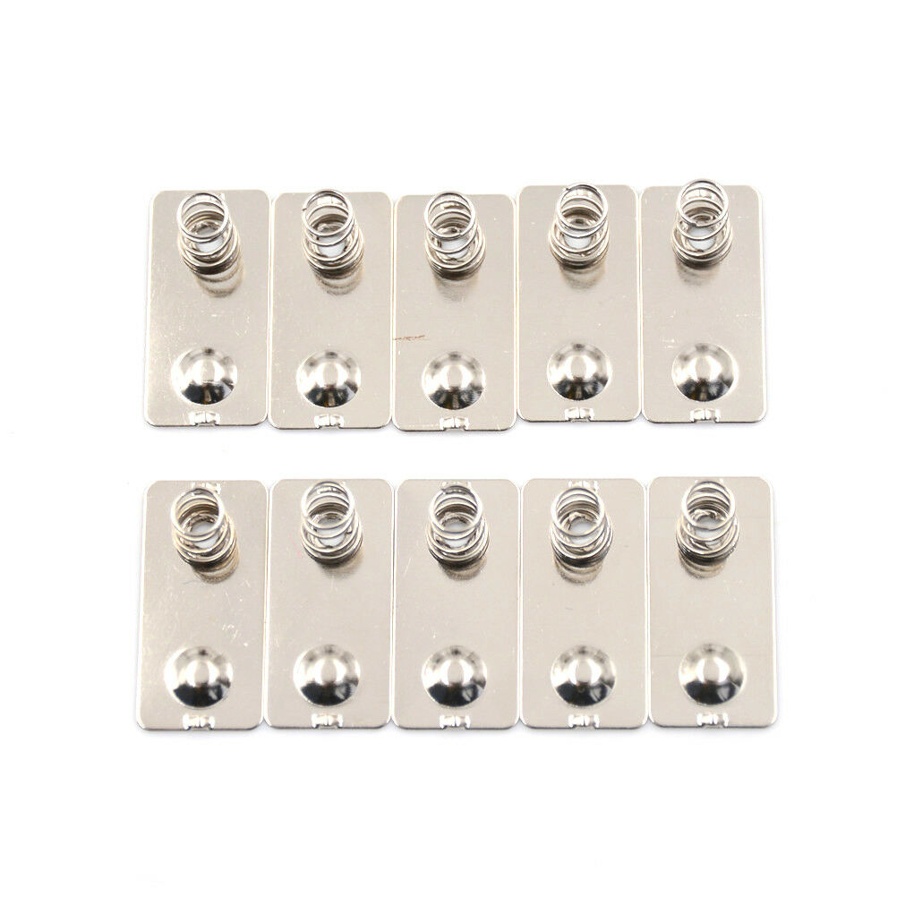 10PCS AA Battery Positive Negative Conversion Spring Contact Pla.l8