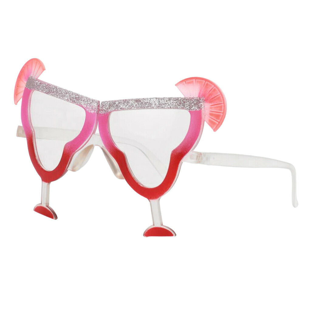 MagiDeal Hawaiian Tropical Sunglasses Beach Drink Glasses Costume Party