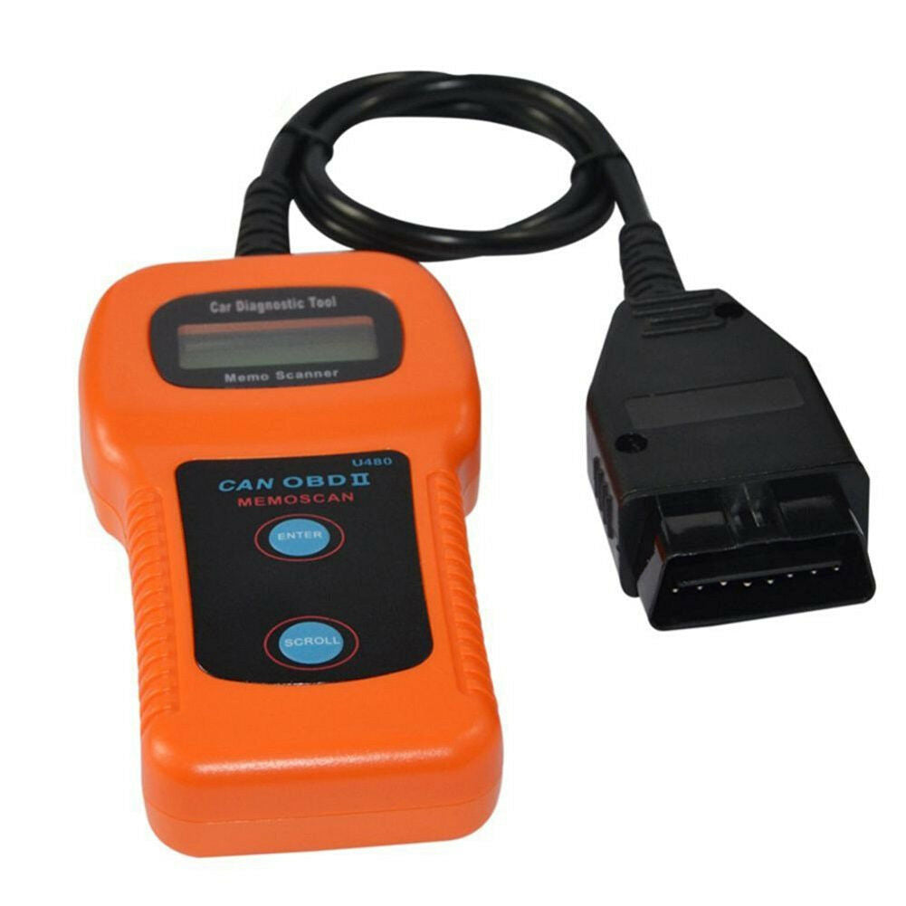 U480 CAN OBD-II OBD2 Auto Scanner Fault Code Reader Car Engine Diagnostic Tool