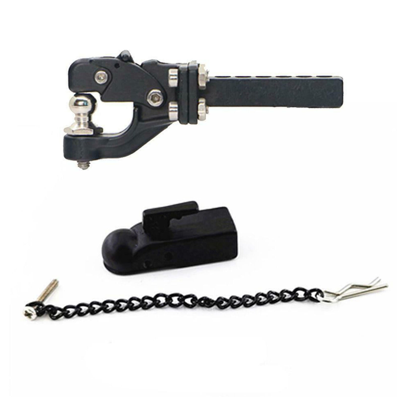 Hitch Trailer Hook For 1:10 Scx10 90046 90047 Traxxas Trx4 Rc Crawler Car