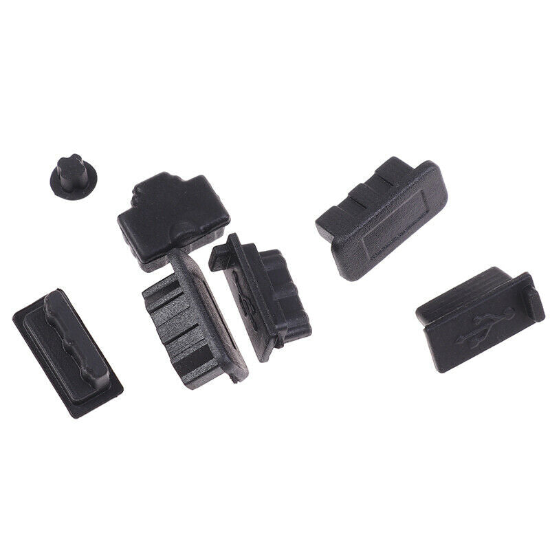 7pcs Silicone Rubber Dust Proof Cover for Xbox One X Stopper Dustproof Ki.l8