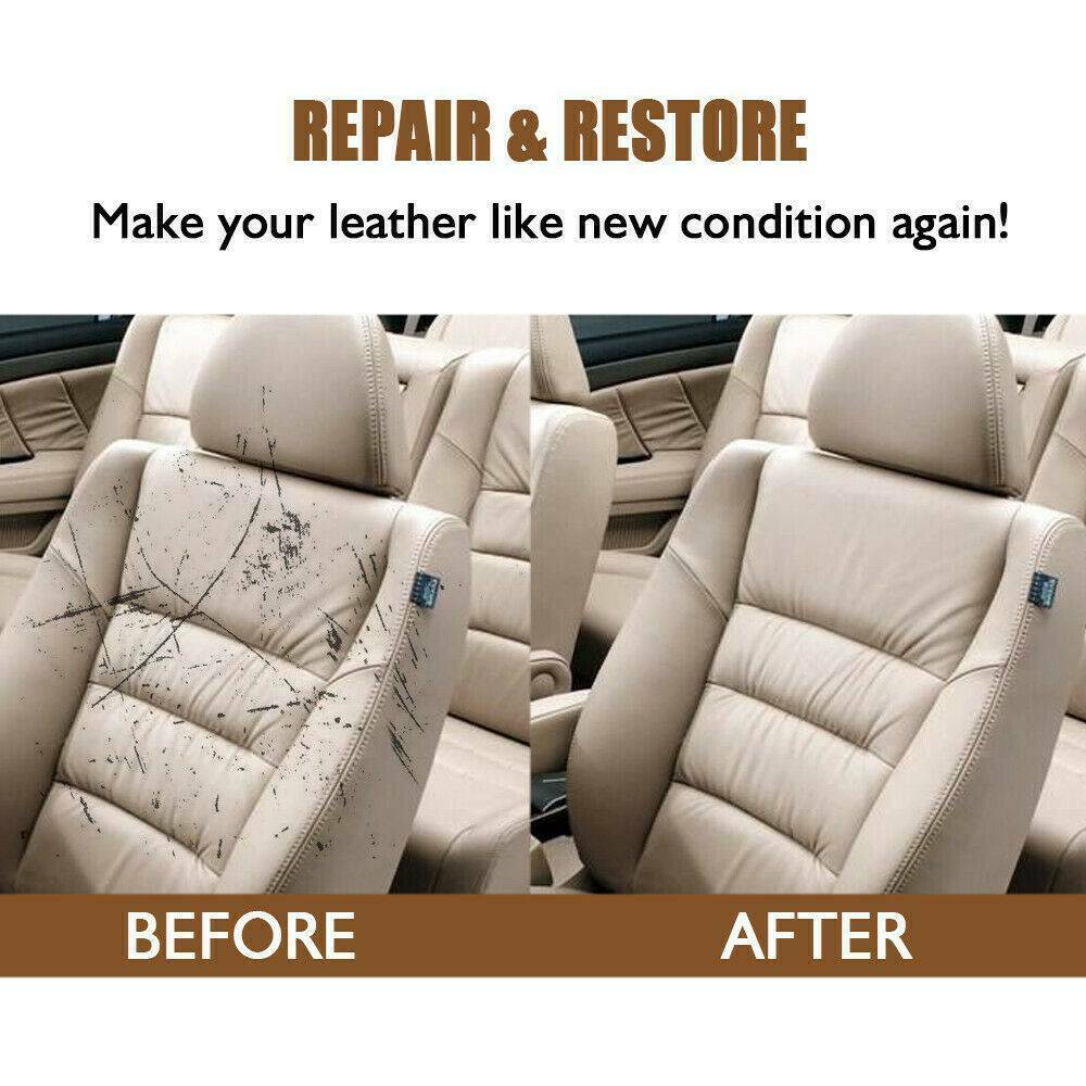 Auto Car Leather Seat Scratch Cracks Rips Liquid Leather Repair Tool Kit