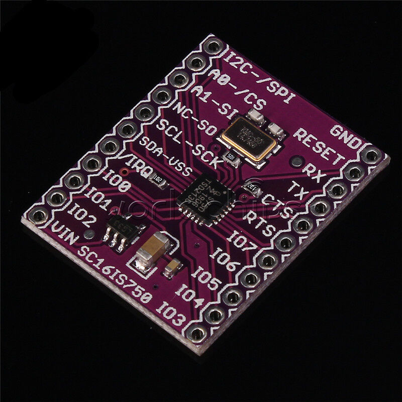 SC16IS750 CJMCU-750 Single UART w/ I2C-Bus/SPI Interface For Industrial Control