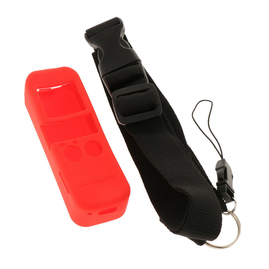 Silicone Case Housing Protector for DJI Osmo Pocket Stabilizer Red