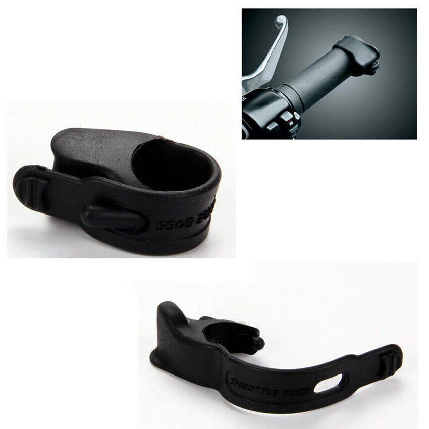 Anti slip Motorcycle Rubber Throttle Hand Grip Cruise Control Assist Rocker