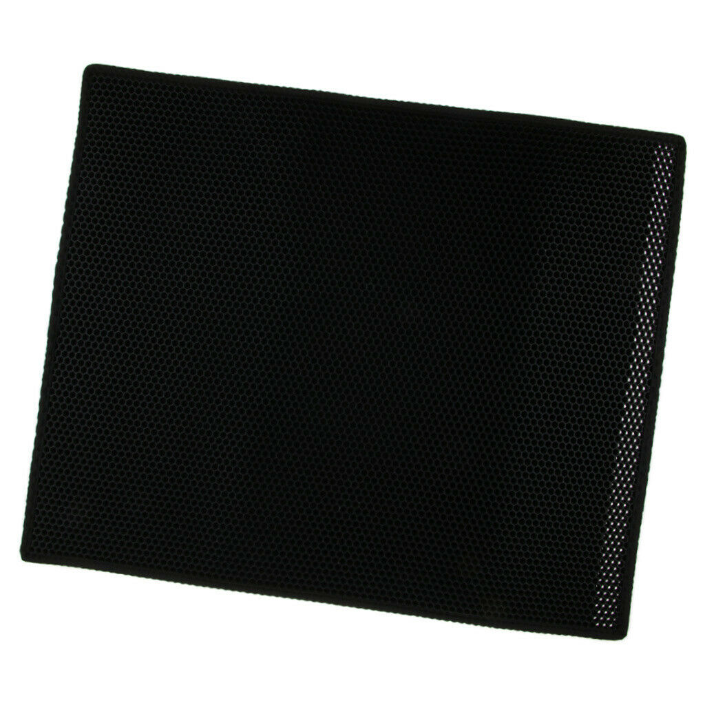 Cat Anti-Tracking Litter Mat Pad Cat Feeding Mat Floor Protection Black