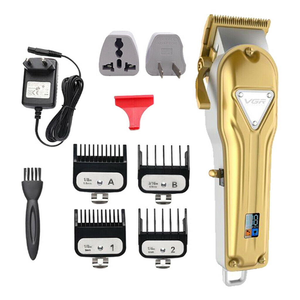 Men Electric LCD Hair  Trimmer Haircut Machine Barber Home Shaver US