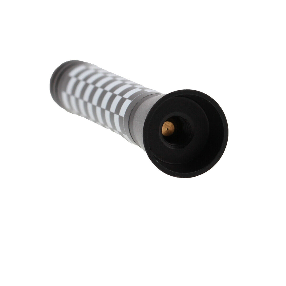 Black&White Grid Car Mounted  Radio Antenna With Spring Aerial Universial