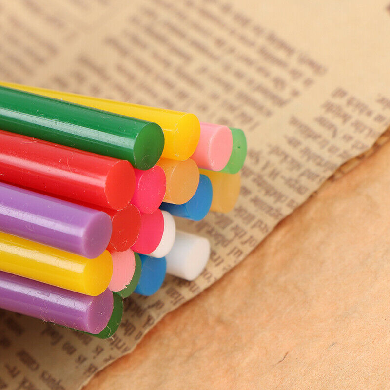 Mixed Colors Hot Silicone Sticks Hot Melt Adhesive Glue DIY Hot Melt Glue.l8