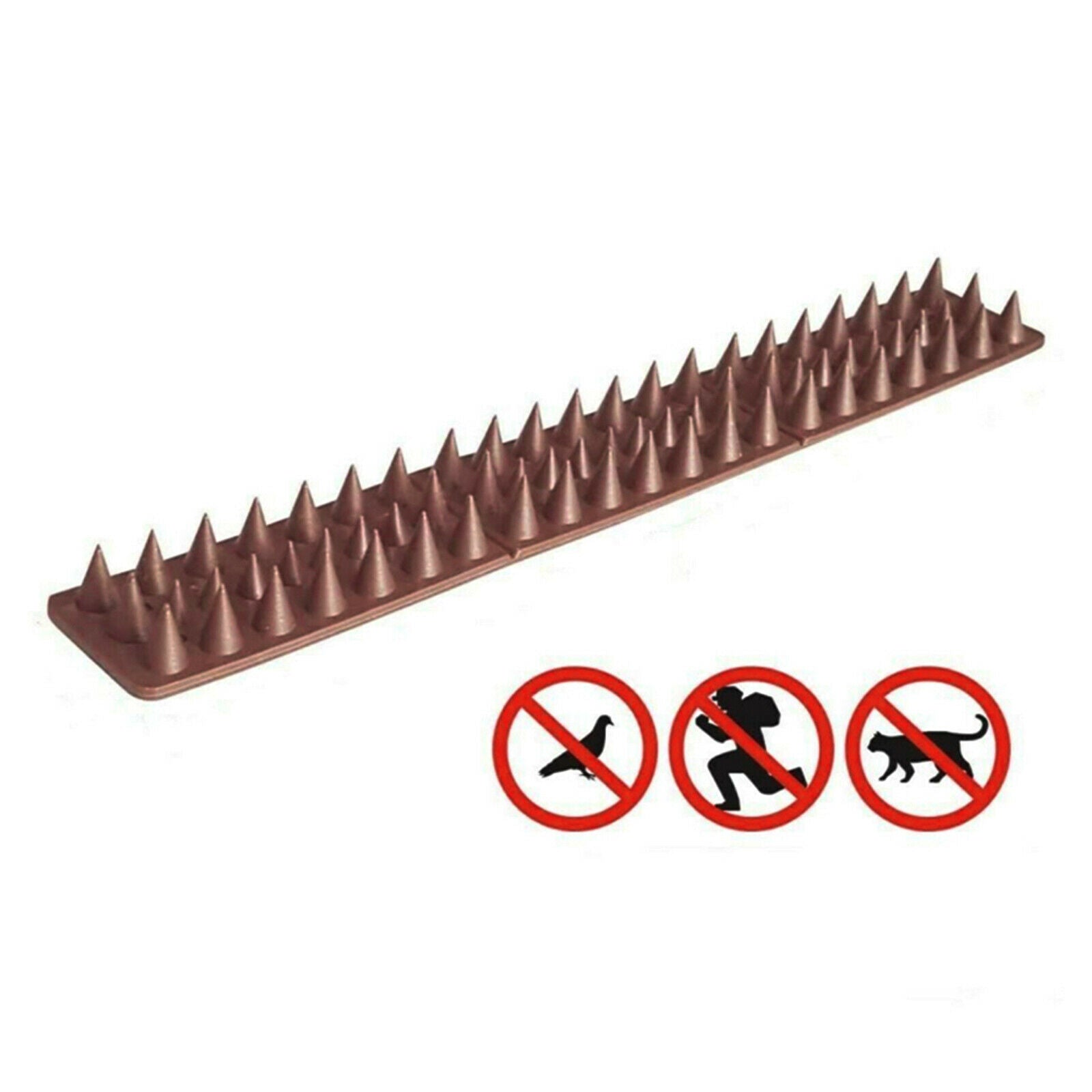 10pcs Plastic  Small Birds Rodent Animal Repellent Roof Guard