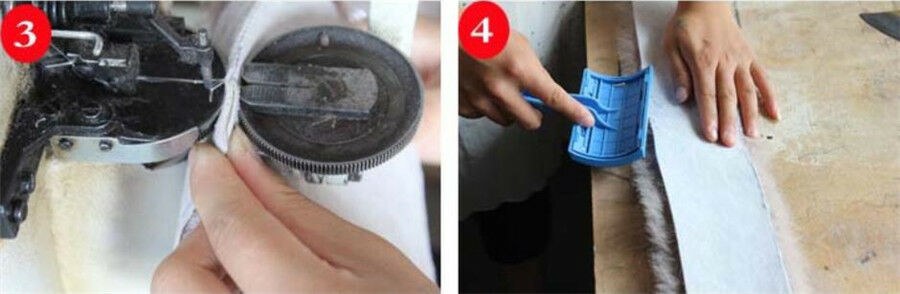 Winter Furry Car Steering Wheel/Gear+Knob/Parking Brake Cover Bean Paste Color