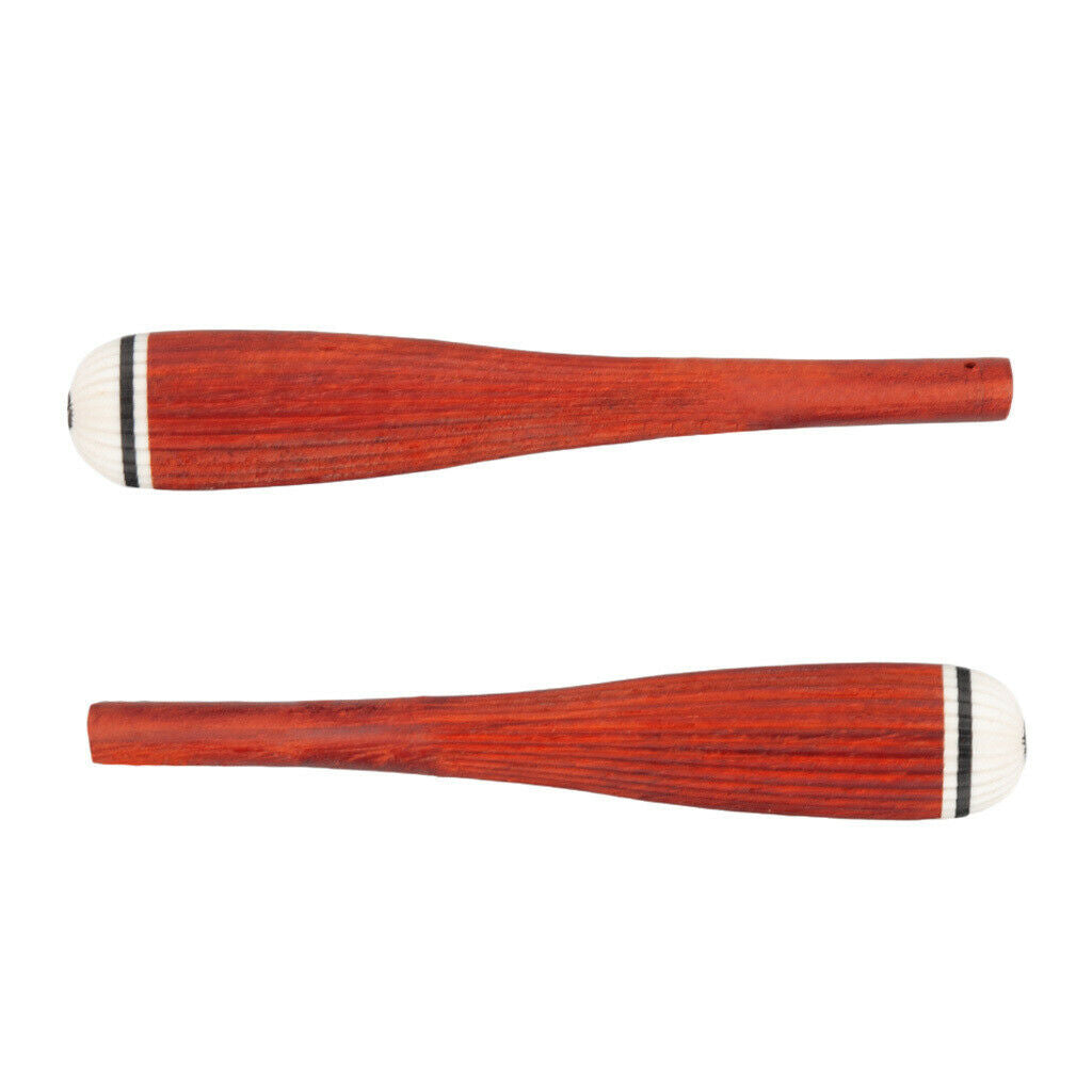 1 Pair Solid Platane Wood Erhu Shaft Axis Traditional Parts Accessories