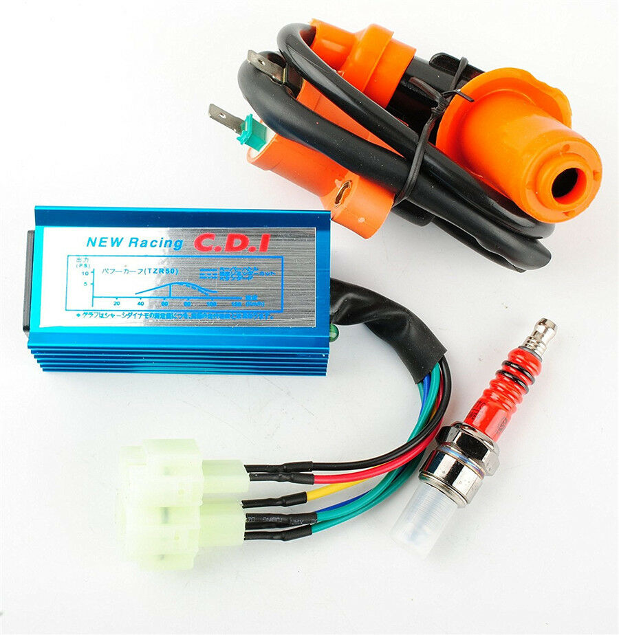 Ignition Coil Spark Plug AC Cdi Box For Gy6 Engine  150cc 125cc 50cc ATV