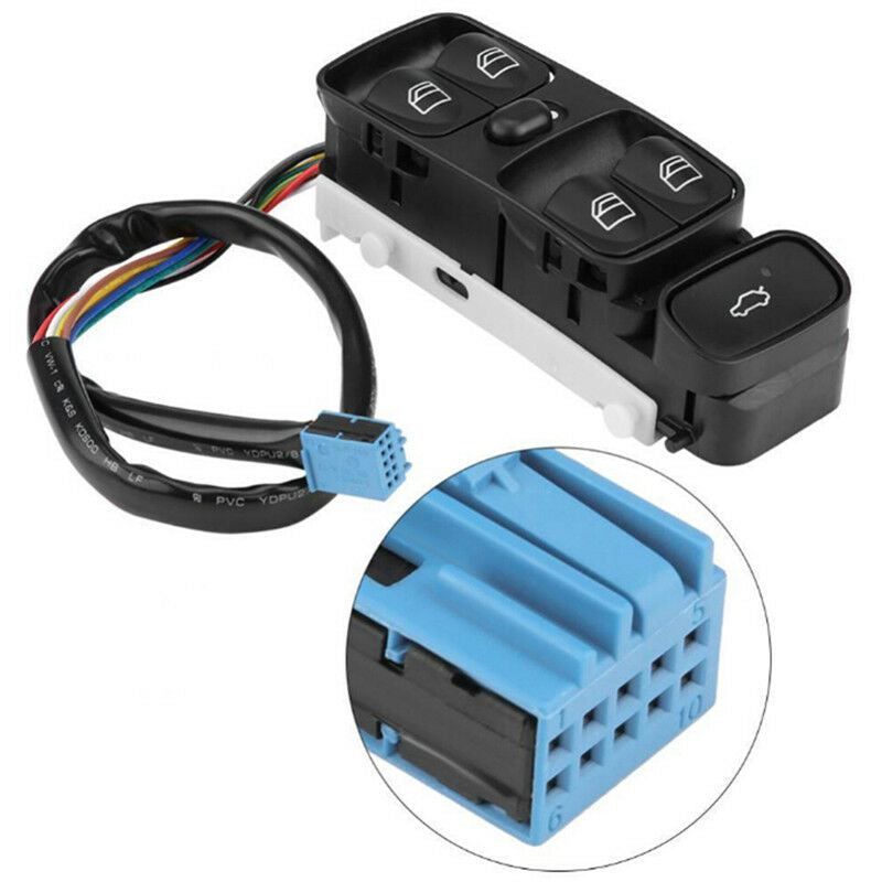 Power Master Window Switch for Mercedes W209 CLK320 CLK500 03-09 A2098203410BDA