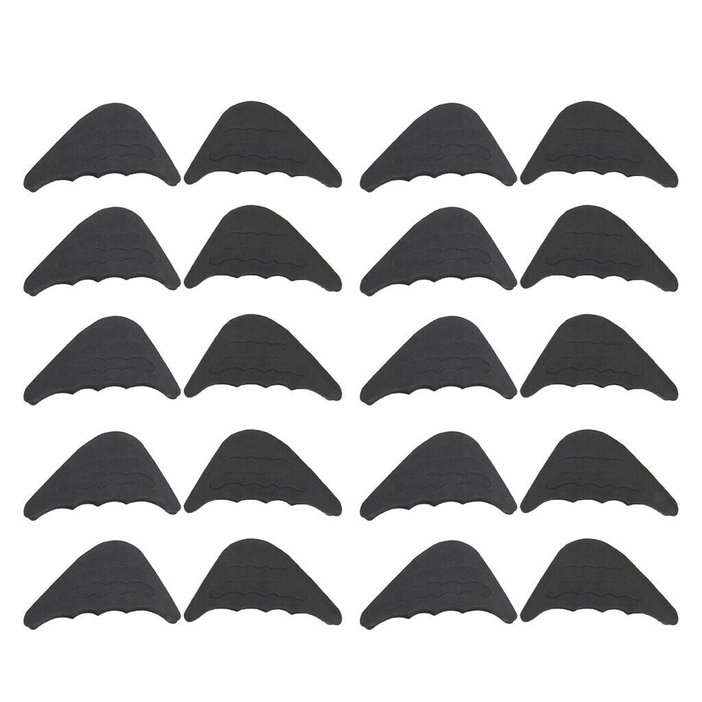 10 Pairs Forefoot Insert Pads Toe Filler Inserts Toe Plug Flats Sneakers