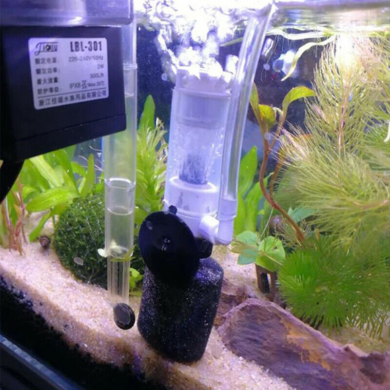 Aquarium Pneumatic Filter Accessories Mini Purifier Multi Layer Media Fil.l8