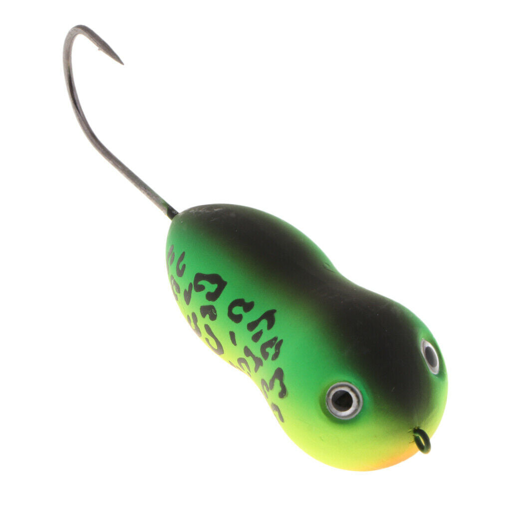 Floating Fishing Lure Hard Bait Crankbaits Gourd Shaped with Single Hook B