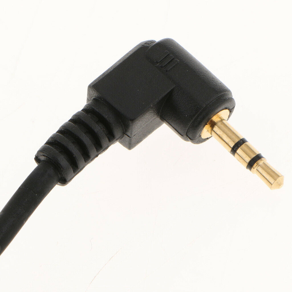 2.5mm to 6.35mm Male FLASH PC Sync Cable Spring Coiled Cable for FS350 FS520