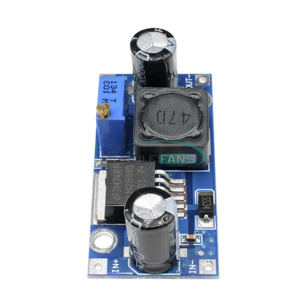 5PCS DC-DC Buck Converter LM2596 Step Down Module Power Output 1.23V-30V