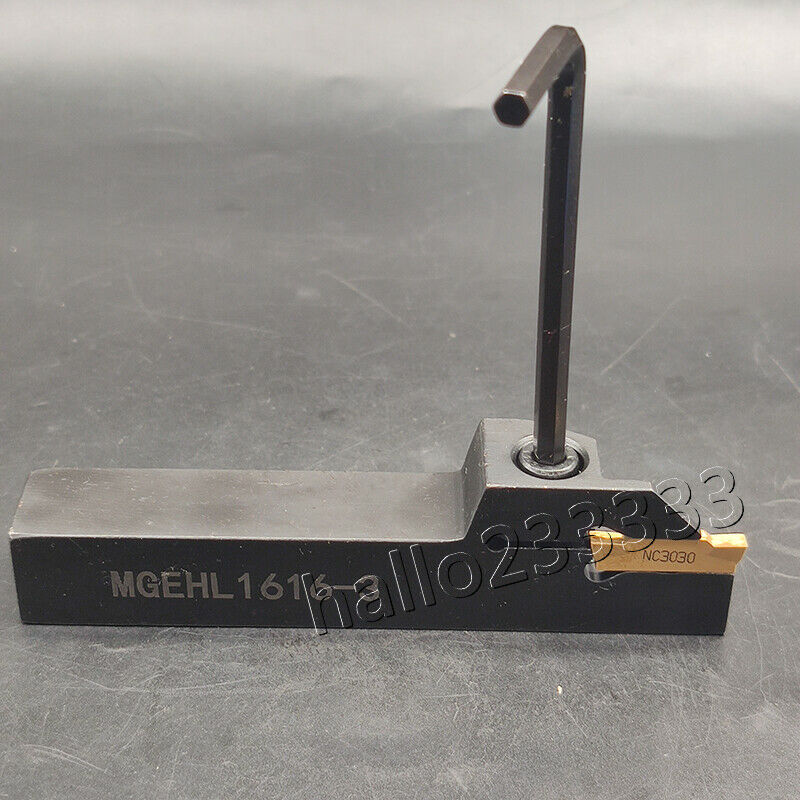 MGEHL1616-3 Lathe External Grooving Cut-Off Holder+1PCS MGMN300-M 3mm CNC insert