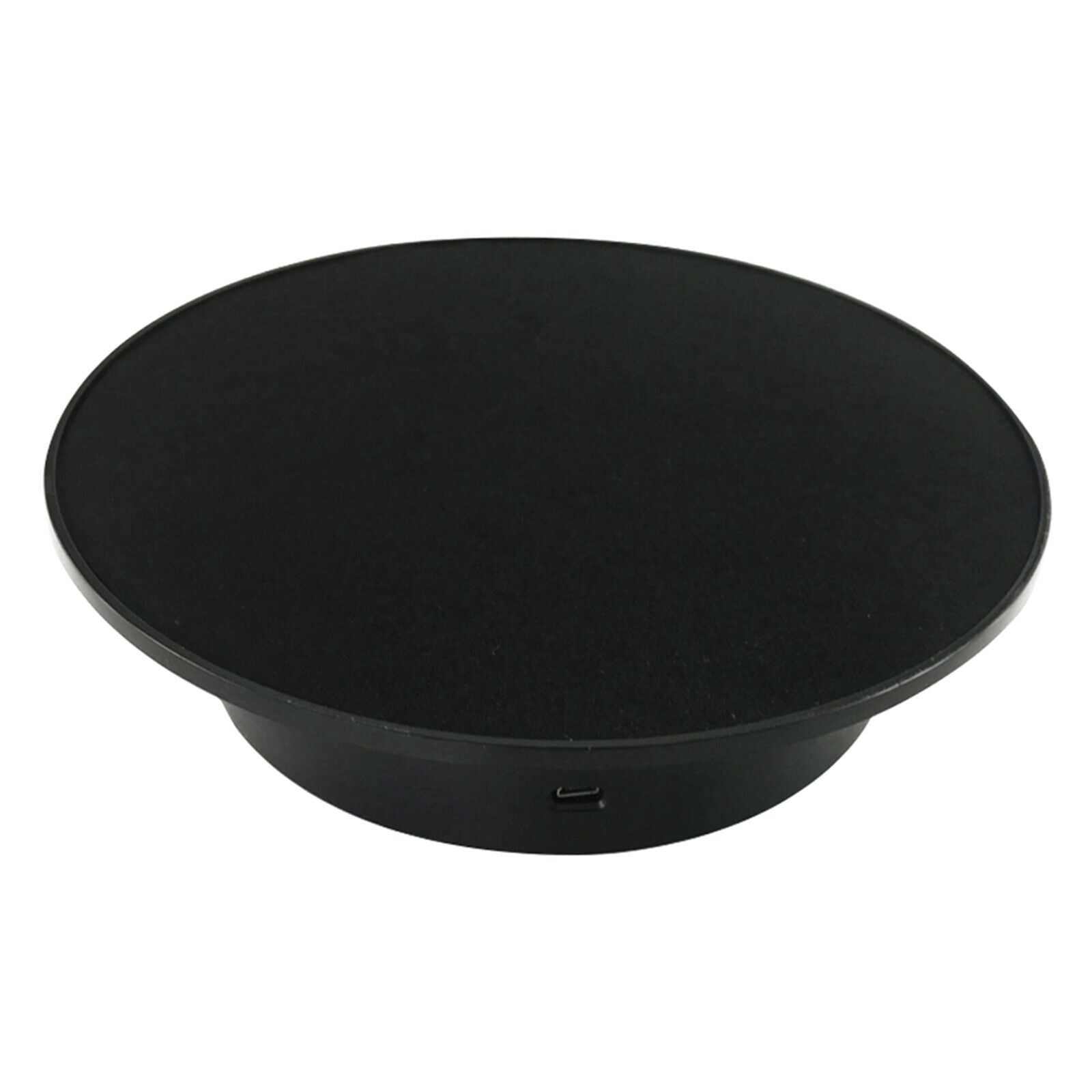 Velvet Top Display Turntable Rotating Display Base Stand for Jewelry Phone