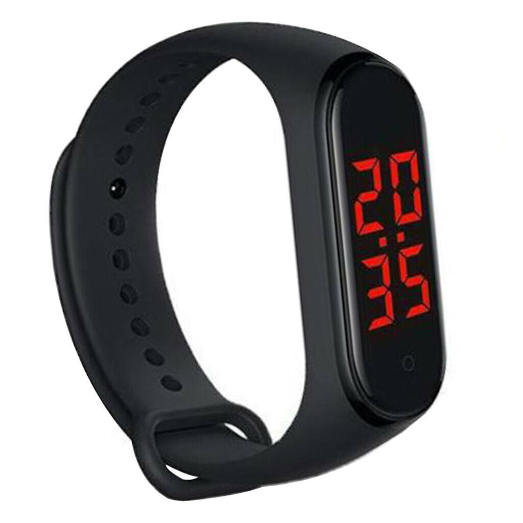 Temperature Measurement Wristband Bracelet Smart Watch LED Screen Outdoors