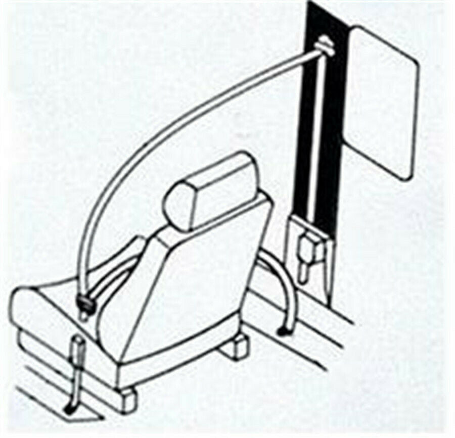 3 Point Safety Adjustable Retractable Seat Belts Quick Release Sapphire Blue