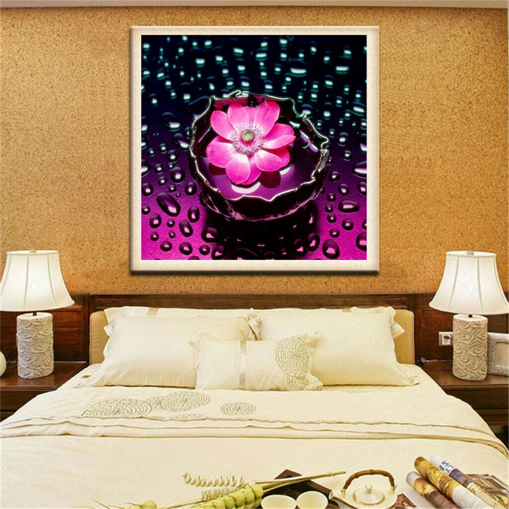 5D DIY Diamond Painting Embroidery Cross Stitch Kits Decor Flower