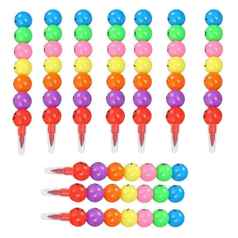 Smiley Pencil Candied Haw Crayons Educational and Learning Activities for Kids
