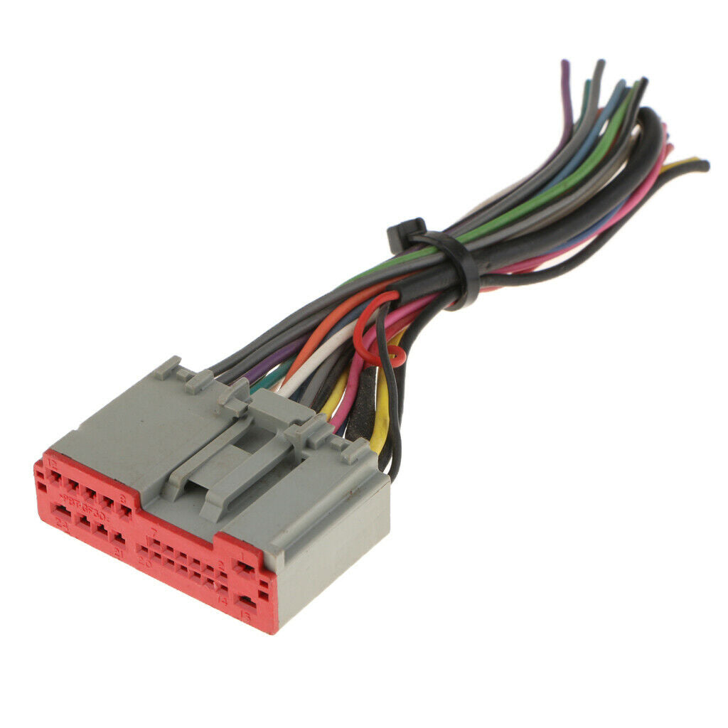 Car Stereo Player Wiring Harness Adapter Cable Radio Install Plug Fits Ford