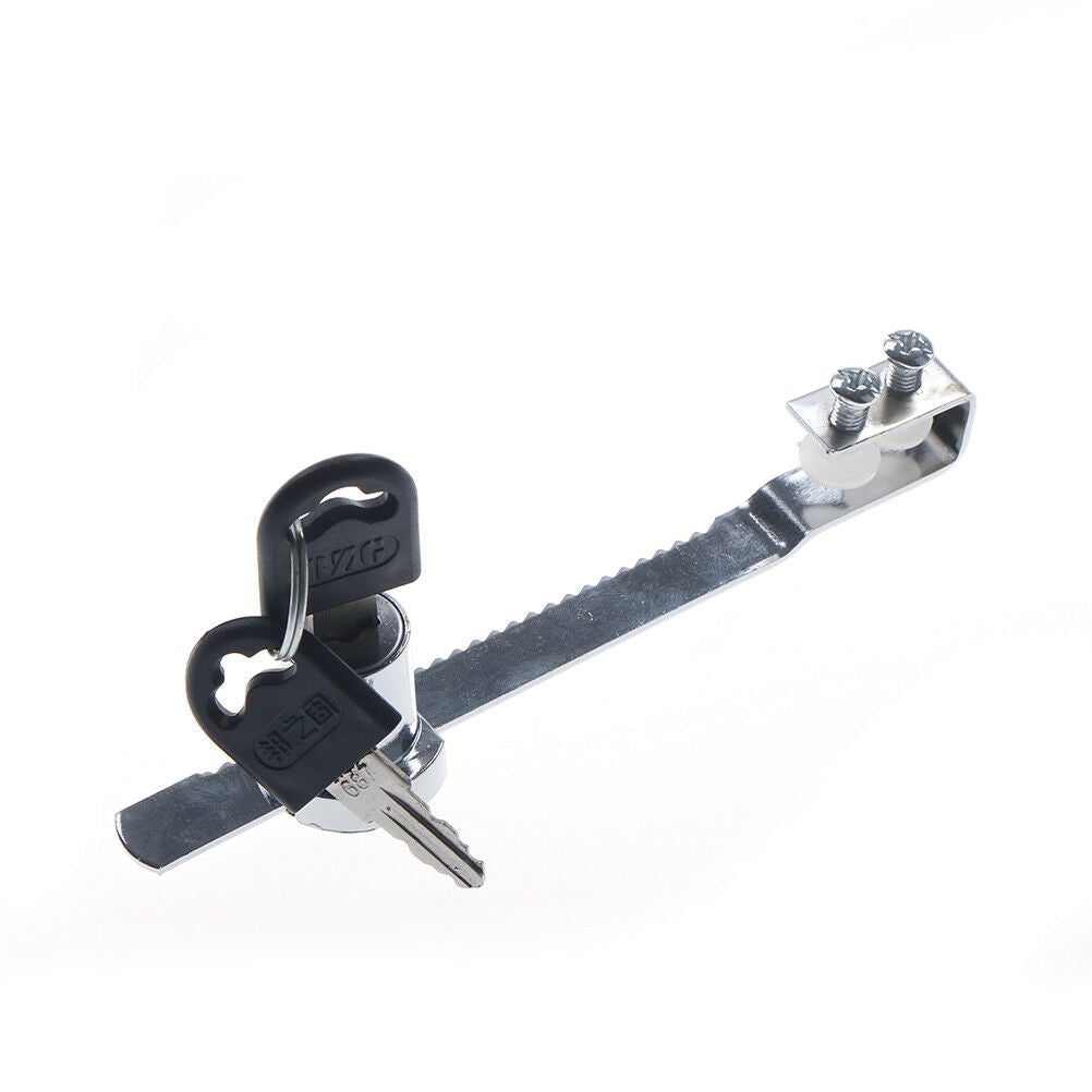 Practical Cabinet Glass Door Lock+Keys For Reptile Showcase Display Cas.l8