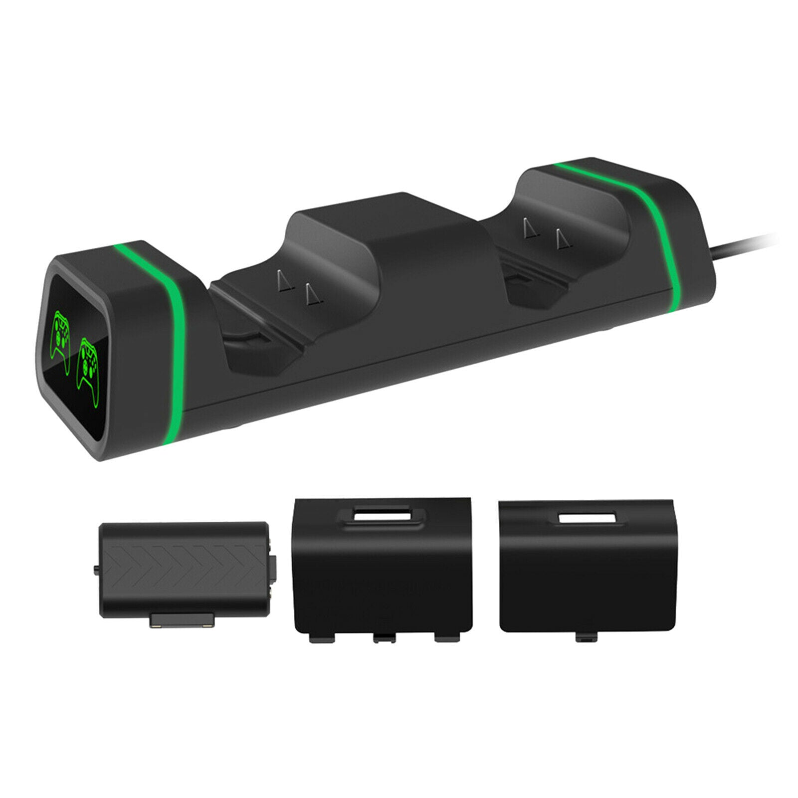 2 Dual Controller Charger for   S Station Base Kit 2 Battery Pack