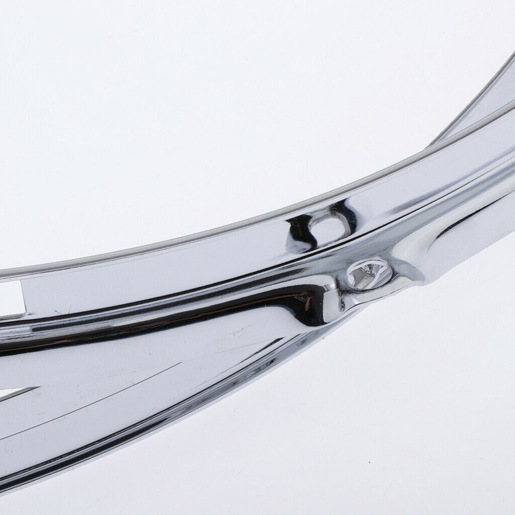 Pair Die-cast 6-lug Snare Drum Hoop - Batter Side - Zinc Alloy - 14 inch 1.5mm