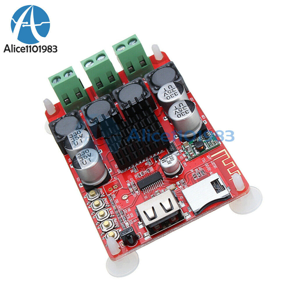 TPA3116 Bluetooth Audio Receiver Power Amplifier Board 2X50W with Remote Control