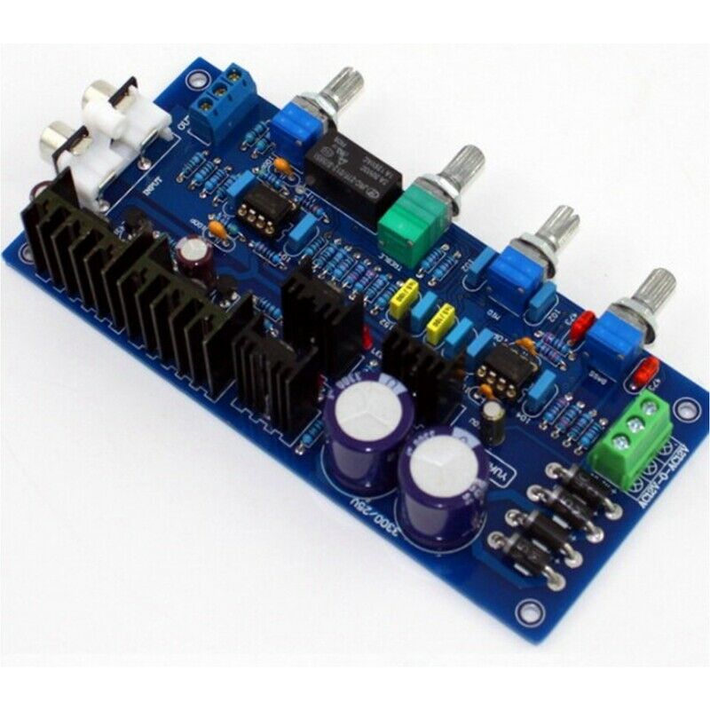 Preamp Tone Board, 2.0 Preamp Stereo HIFI NE5532 Tone Board Preamplifier, AmplF5