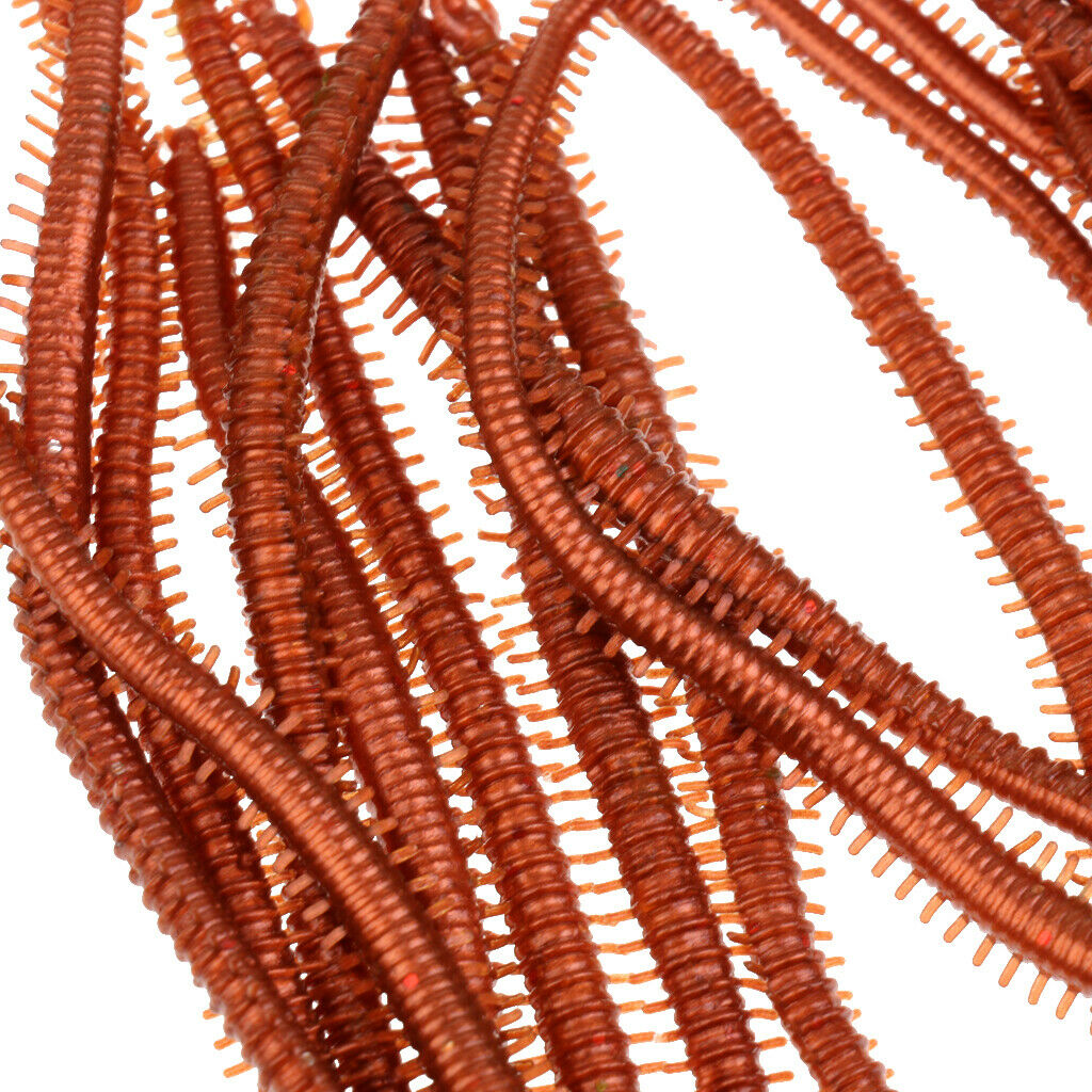 20pcs Bionic Earthworm Fishing Lures Fish Smell Bait